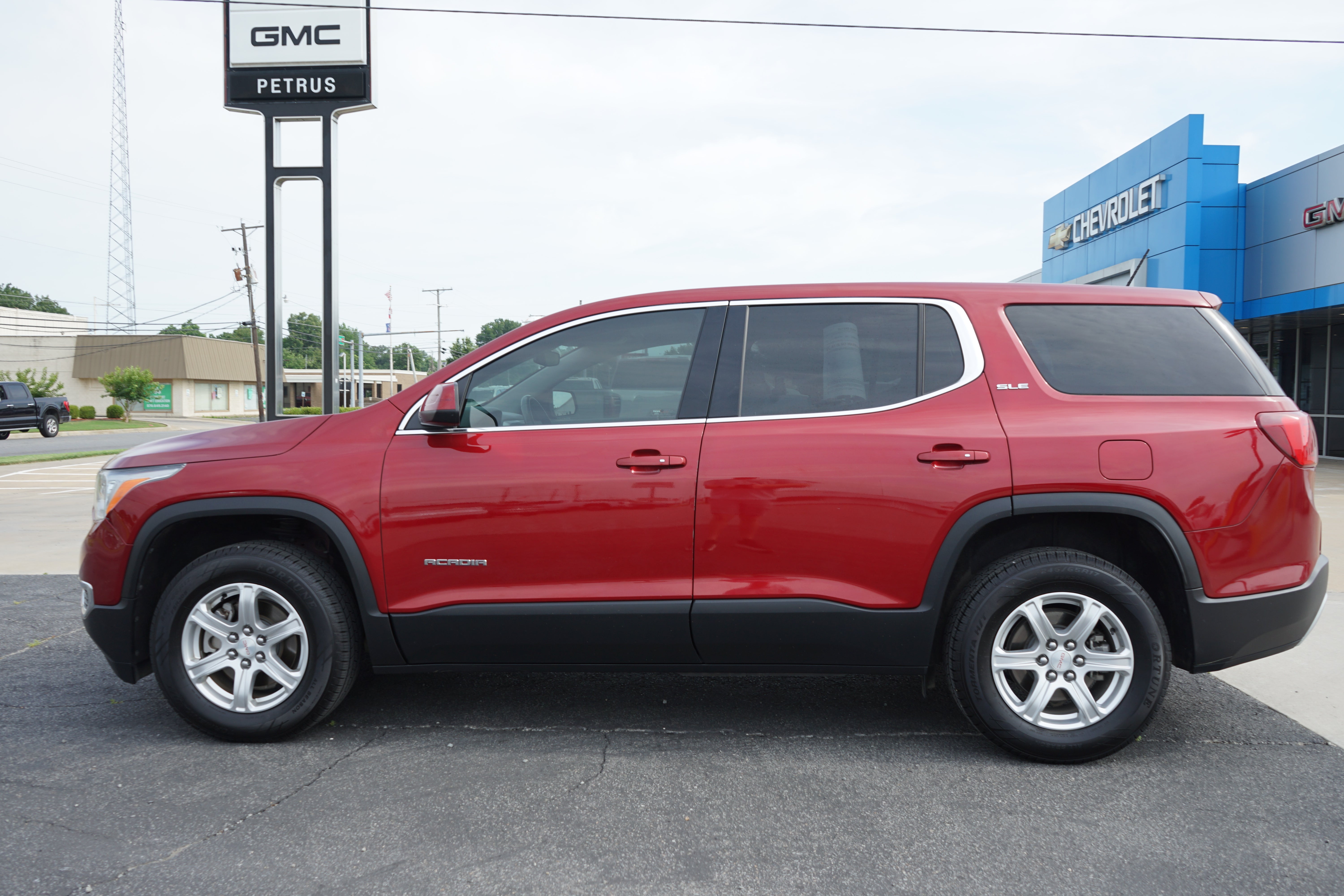 Used 2019 GMC Acadia SLE-1 with VIN 1GKKNKLA0KZ168346 for sale in Stuttgart, AR